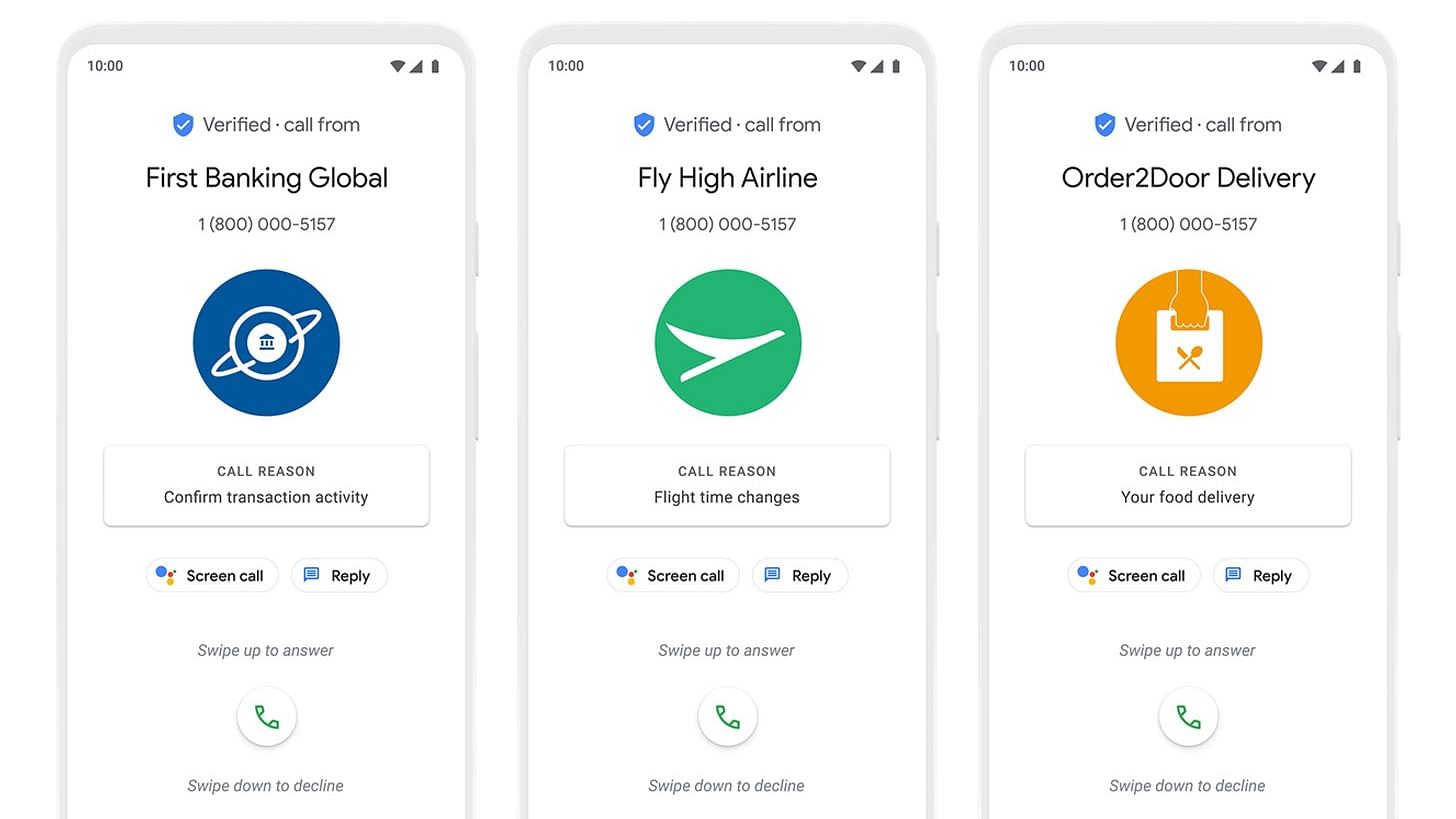 Google launches new ‘Verified Calls’ feature on its Android Phone app as a direct competitor to Truecaller.&nbsp;