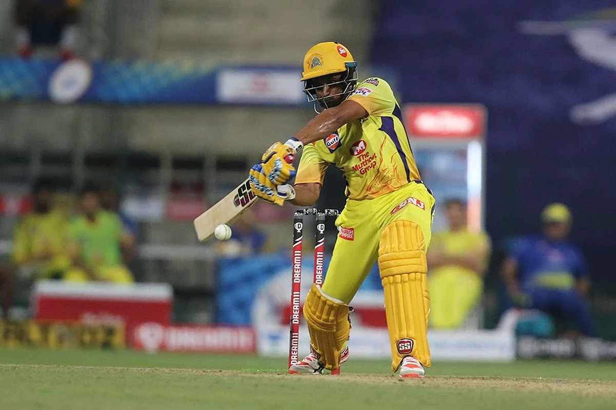 Chennai Super Kings’ Ambati Rayudu scored the first half-century of this IPL off 33 balls