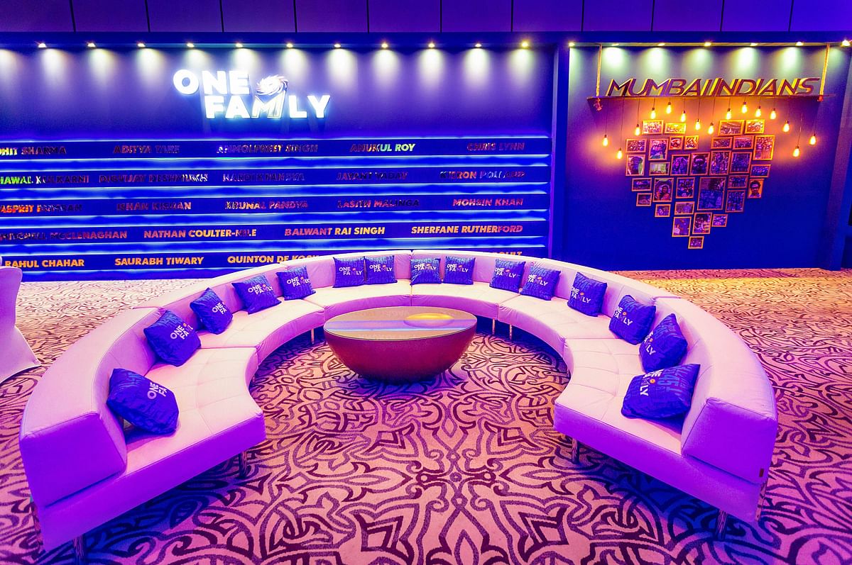 Take a look at Mumbai Indians’ lavish ‘Team Room’ in Abu Dhabi.