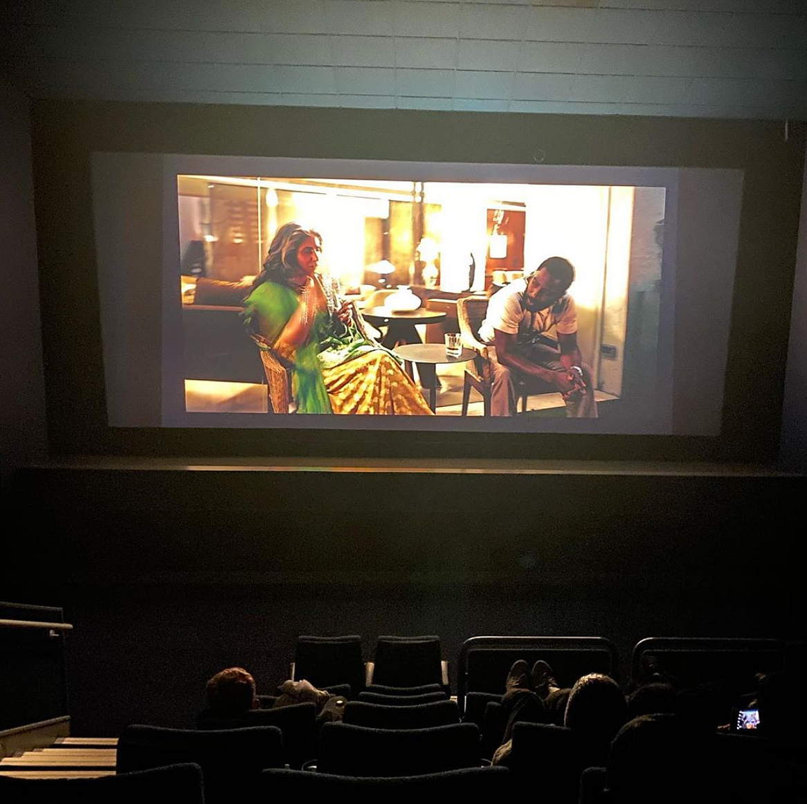 Twinkle Khanna watches Tenet.