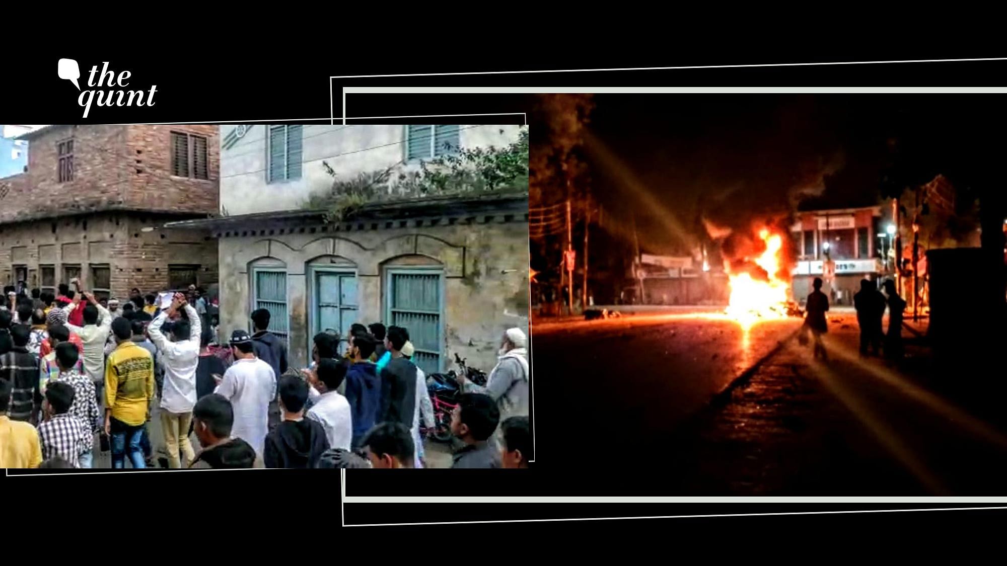 In the 2019 December violence, between anti-CAA protesters and the police in UP’s Mau district, several bikes were burnt, shops vandalised, stones pelted and a portion in the compound of the local police station set on fire.