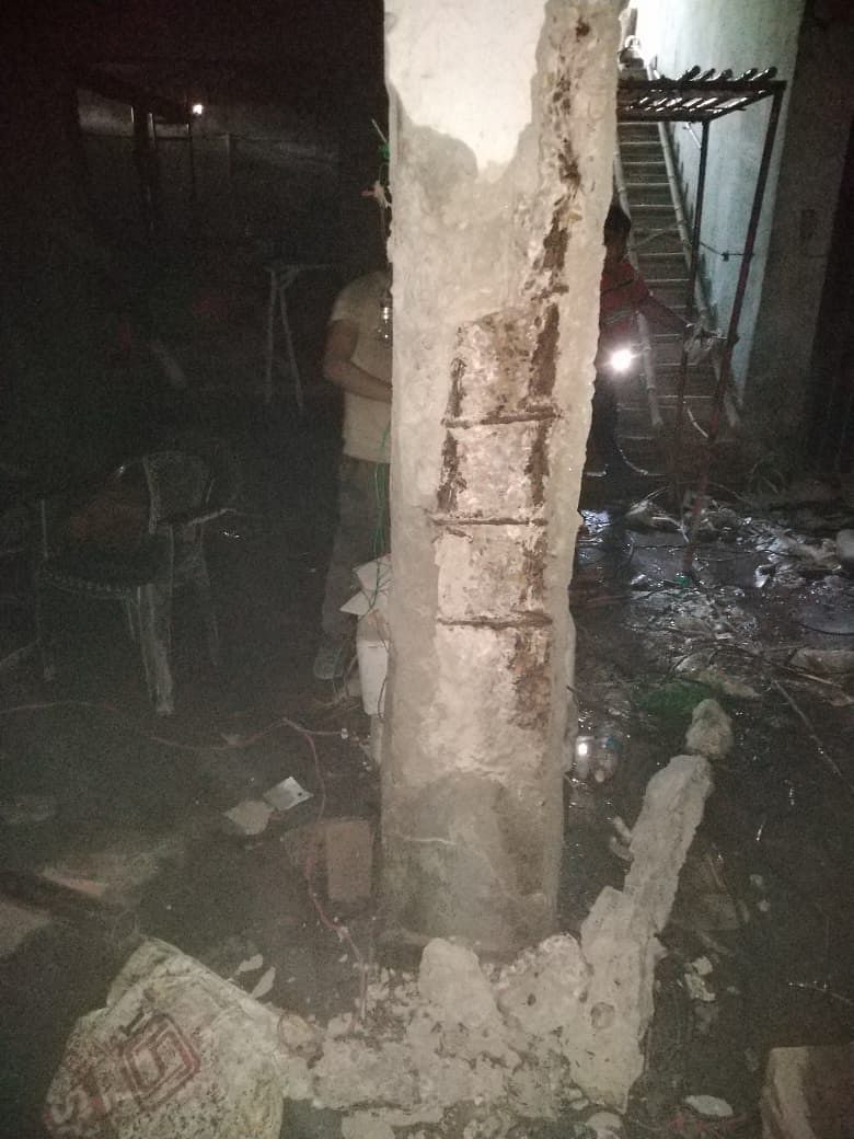 Alaknanda Tower in Vaishali, Ghaziabad, is in a pitiable condition, putting life of residents in jeopardy.