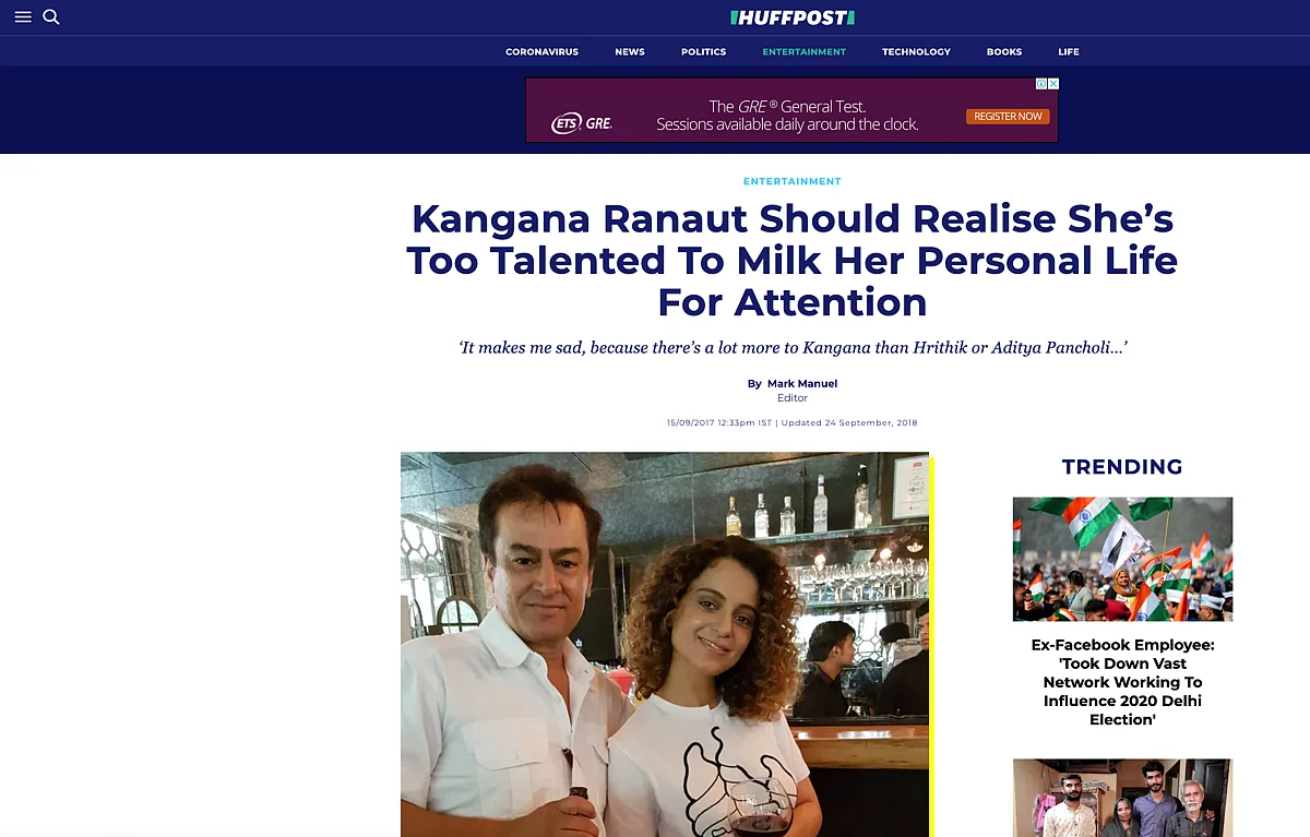 No, That’s Not Abu Salem With Kangana Ranaut, It’s Mark Manuel!
