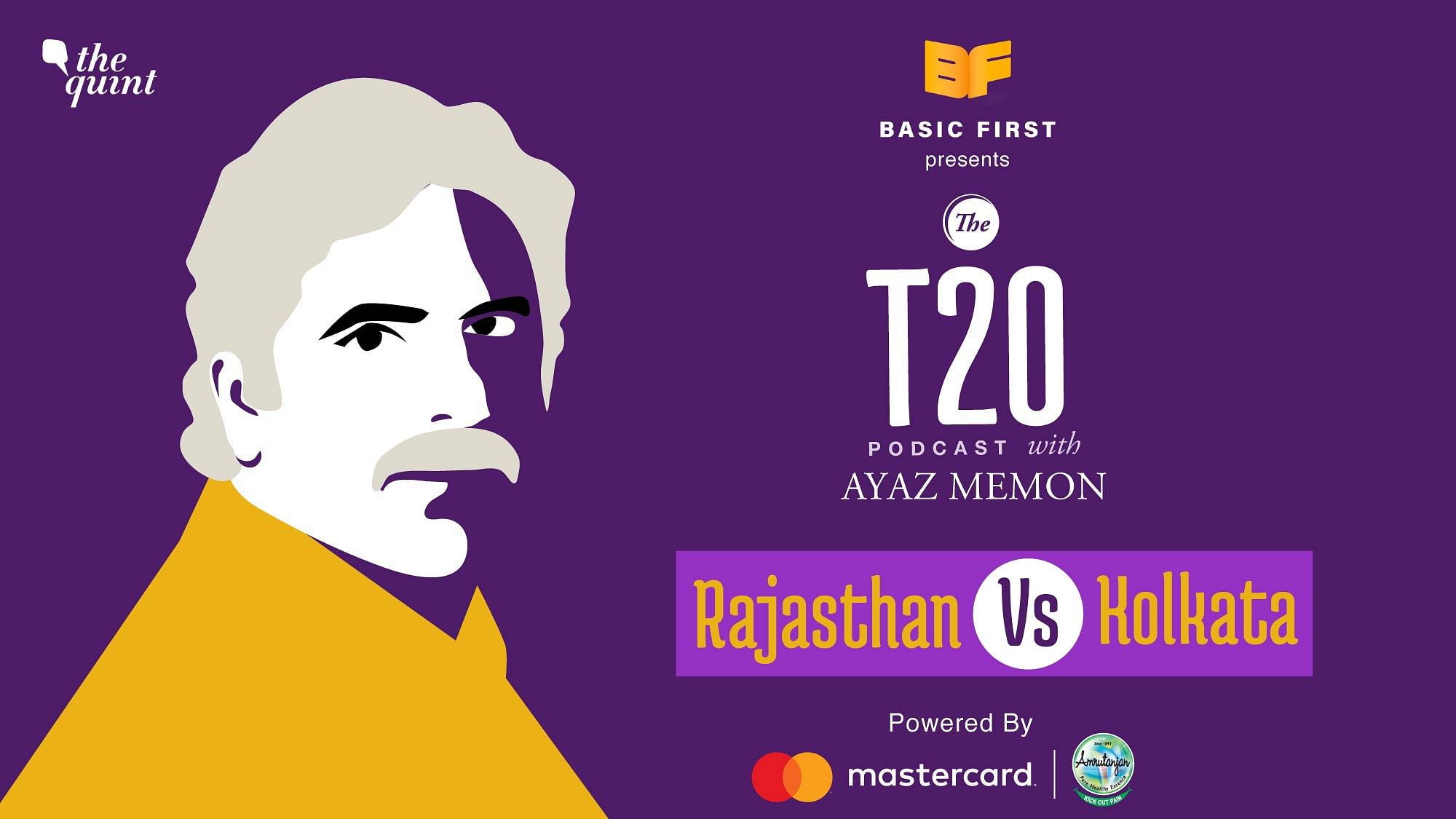 On episode 12 of The T20 Podcast, Ajaz Memon and I talk about Kolkata’s 37-run comprehensive victory over Rajasthan.