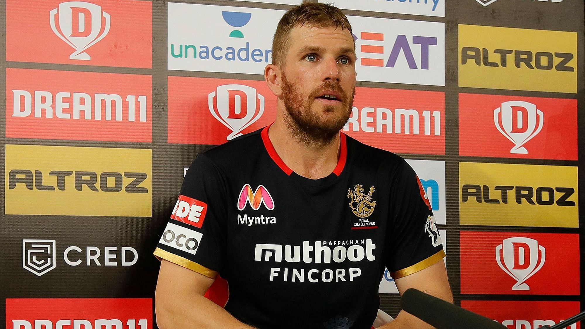 Aaron Finch, playing his first game for Royal Challengers Bangalore on winning in the first game of the IPL 2020