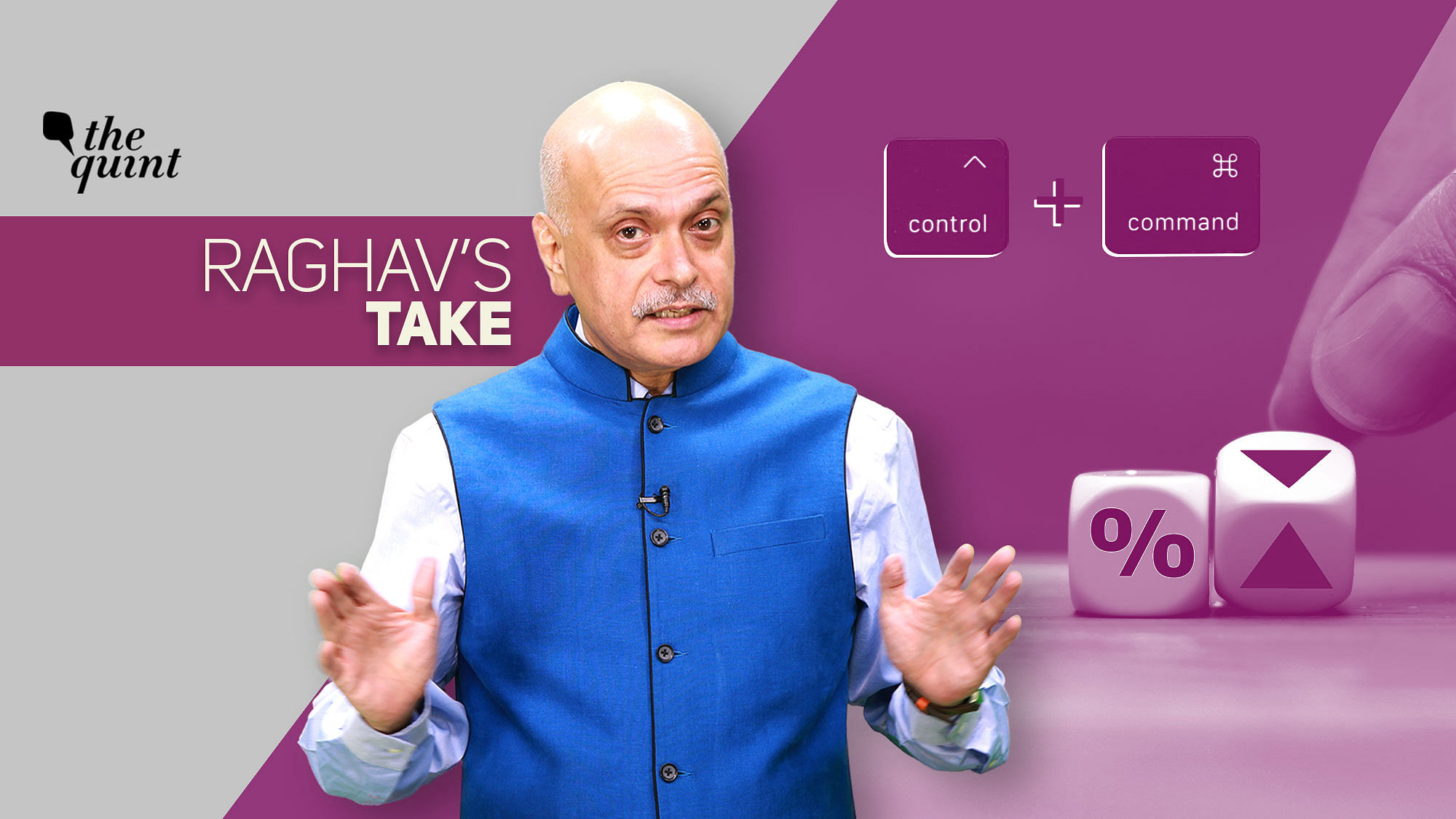 Image of The Quint’s Founder-Editor Raghav Bahl used for representational purposes.