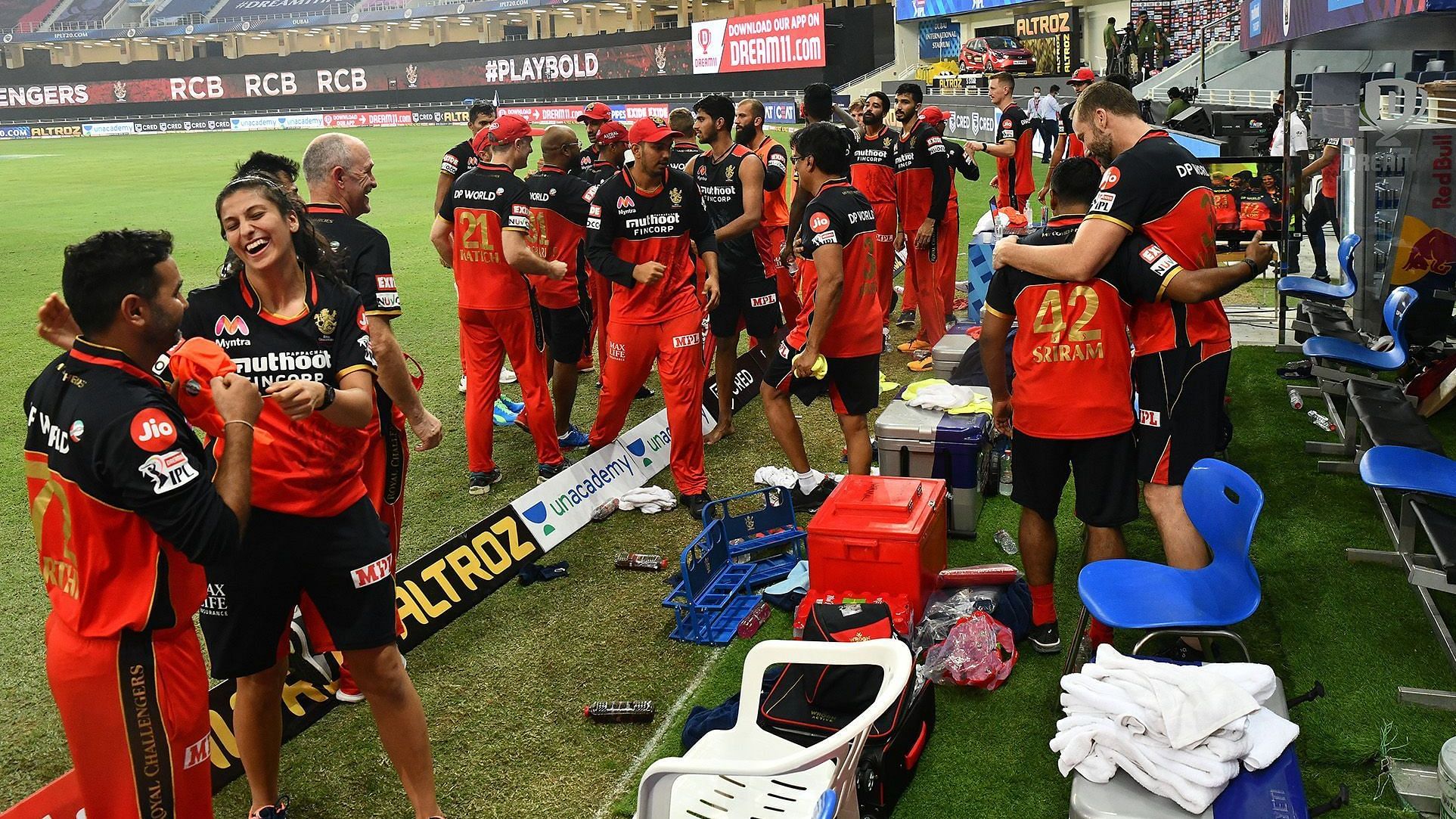 Royal Challengers Bangalore announced in October last year that Navnita Gautam from Canada will be their massage therapist for 2020 edition of IPL