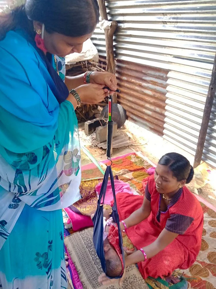 <i>Like other ASHAs, Shakuntala has been monitoring the health of pregnant women and newborns during the lockdown</i>