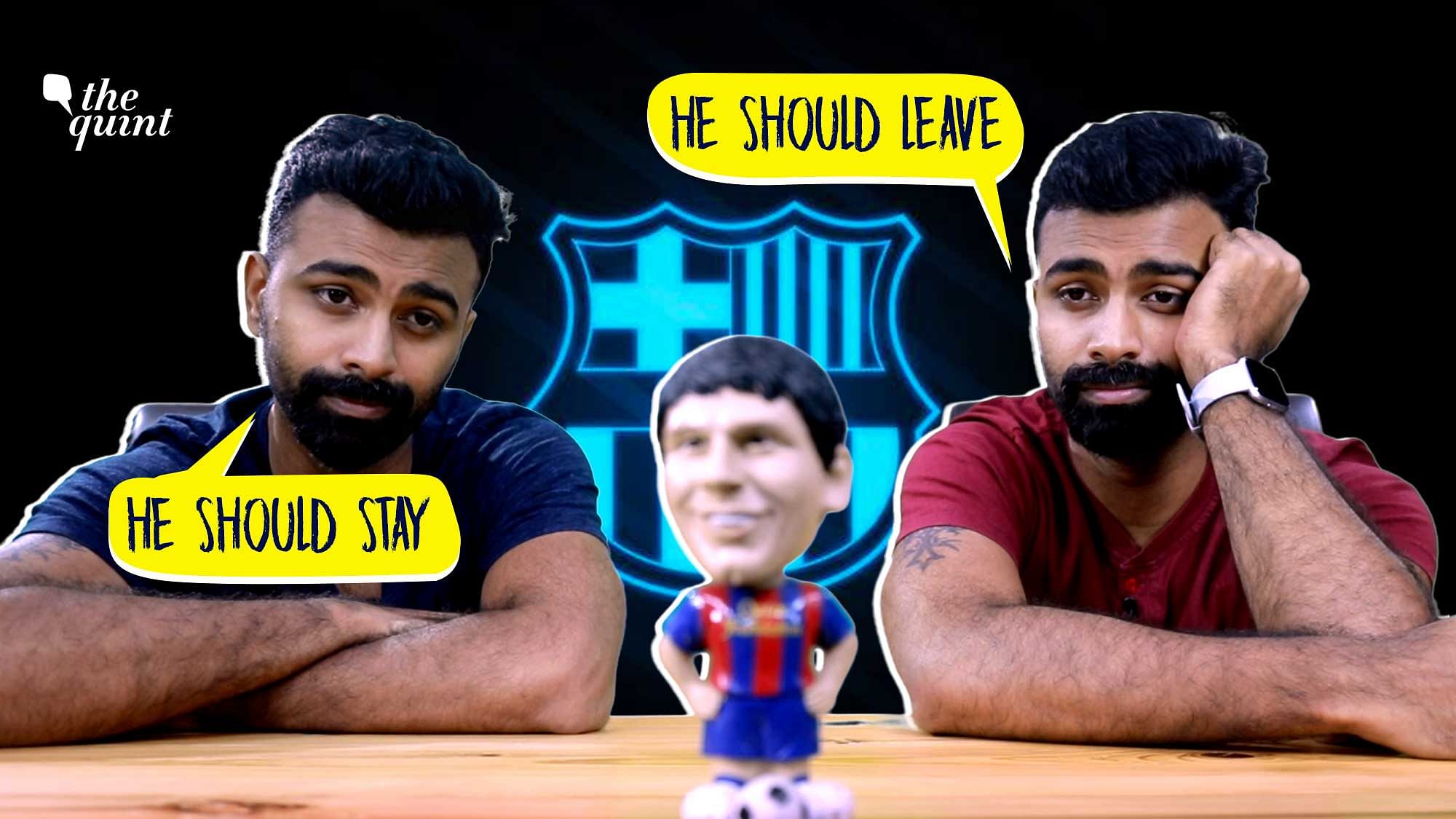 Watch video: Should Lionel Messi be allowed to leave FC Barcelona?