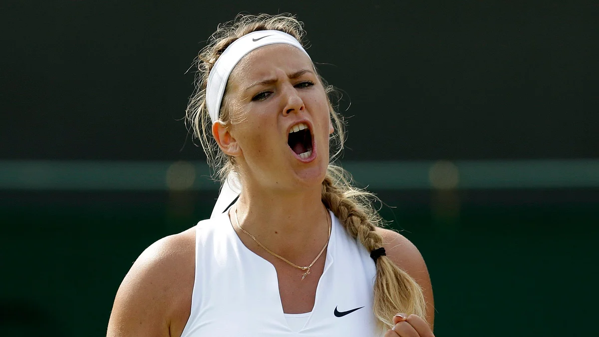 Azarenka defeated Elise Mertens to secure her place into her first Grand Slam semifinal since 2013