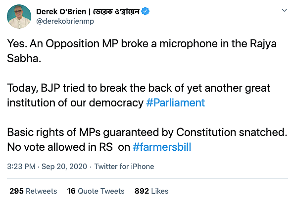 “A Sad Day for Democracy”: Politicians on RS Passing Farm Bills
