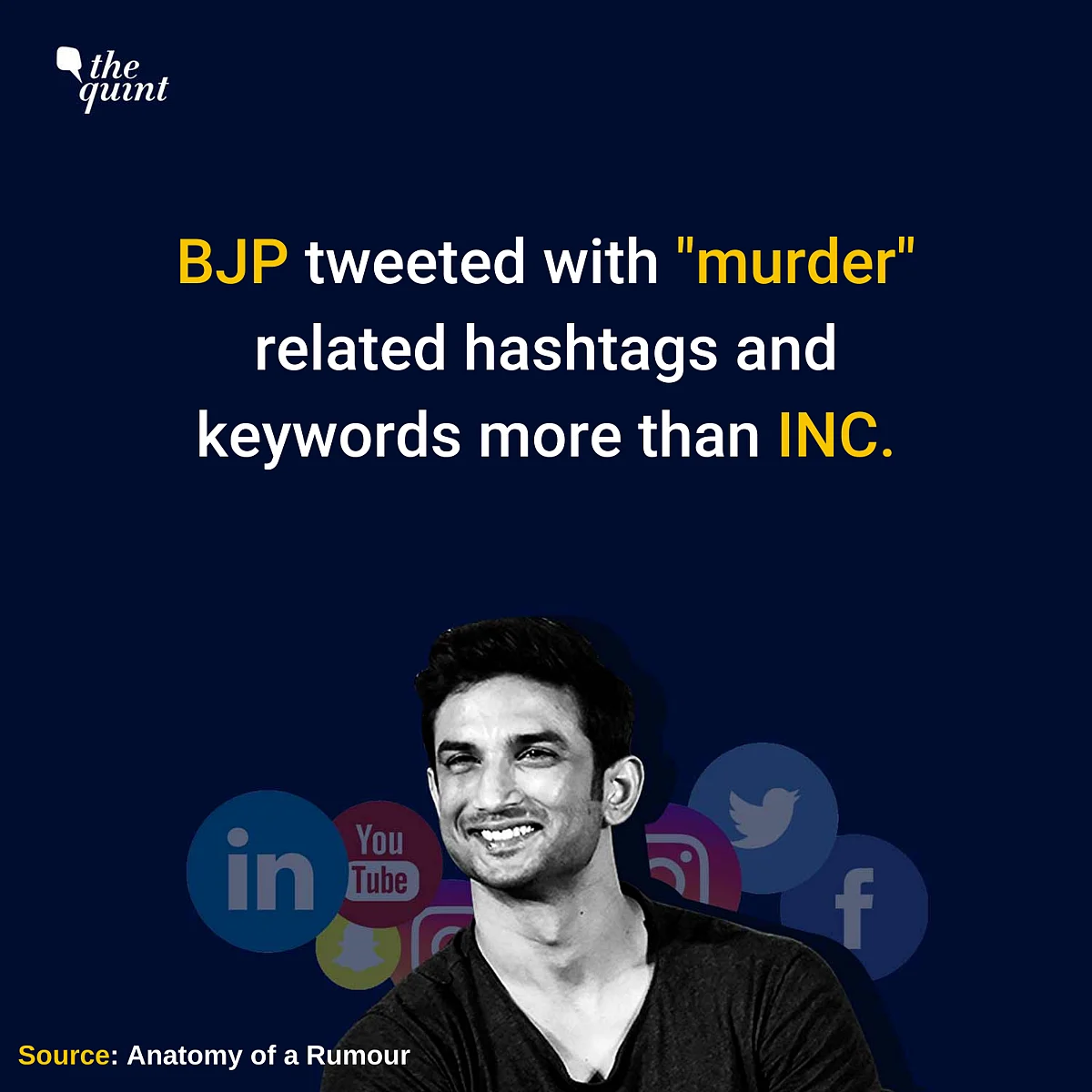 Information source: <a href="http://joyojeet.people.si.umich.edu/ssr/">Anatomy of a Rumour: Social media and the suicide of Sushant Singh Rajput</a>
