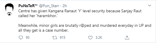 Kangana Ranaut will get Y+ level security by the Centre.