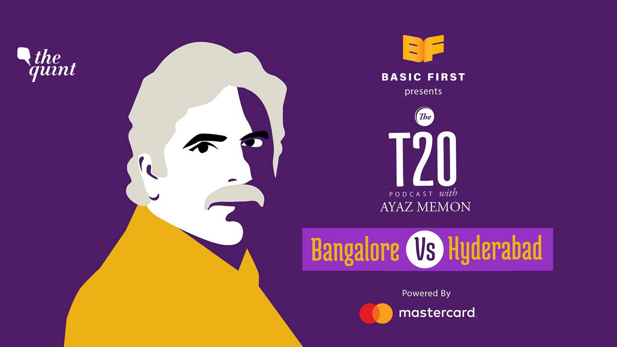 On episode 3 of The T20 Podcast, Ayaz Memon talks about Hyderabad’s defeat to Bangalore in both teams’ opening match of the tournament.&nbsp;