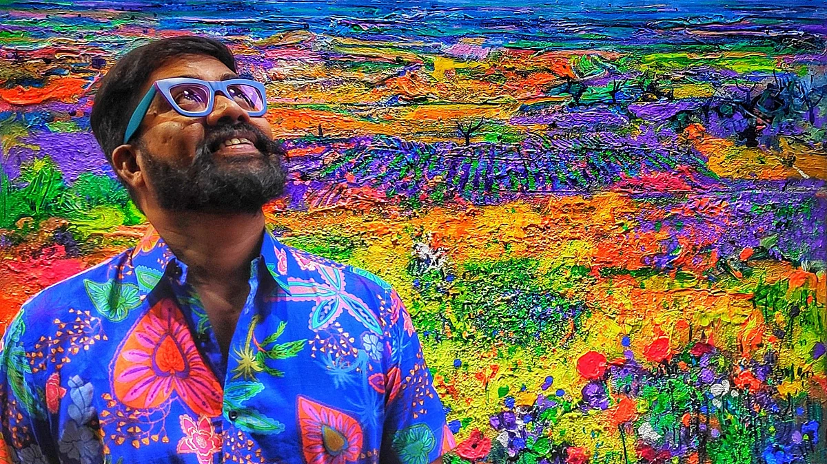 Santhana Krishnan, the door man.