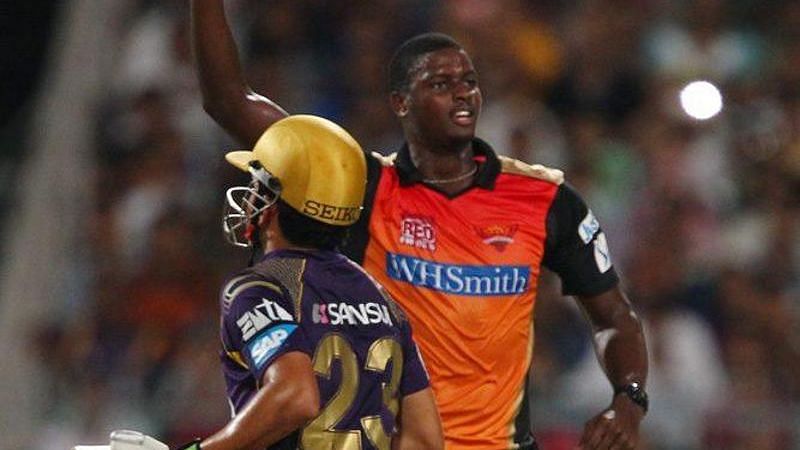 West Indies Test Captain Jason Holder replaces Mitchell Marsh in Sunrisers Hyderabad, after having played for them in 2014-15