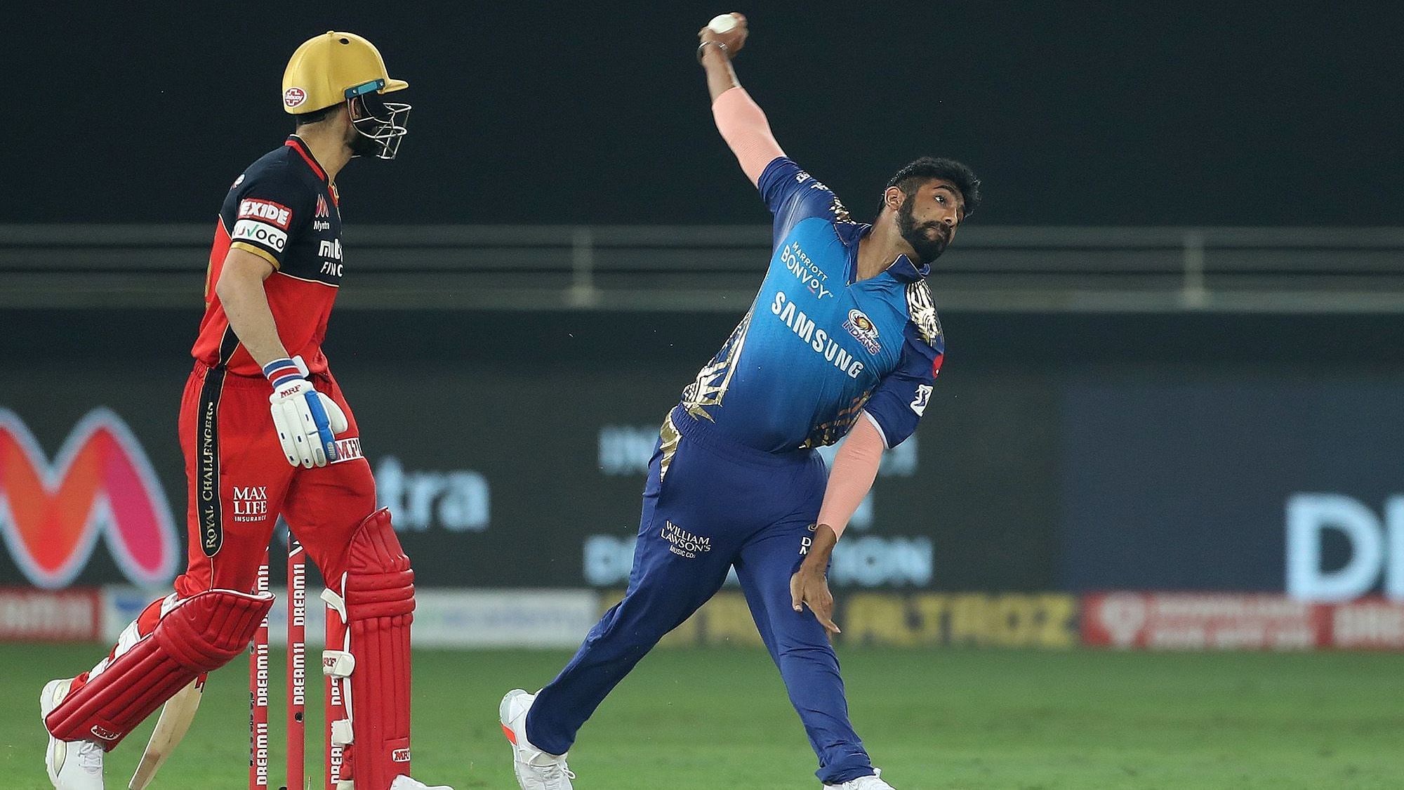 Mumbai Indians’ Jasprit Bumrah had just 7 runs to defend in the super over, even then he took it to the last ball