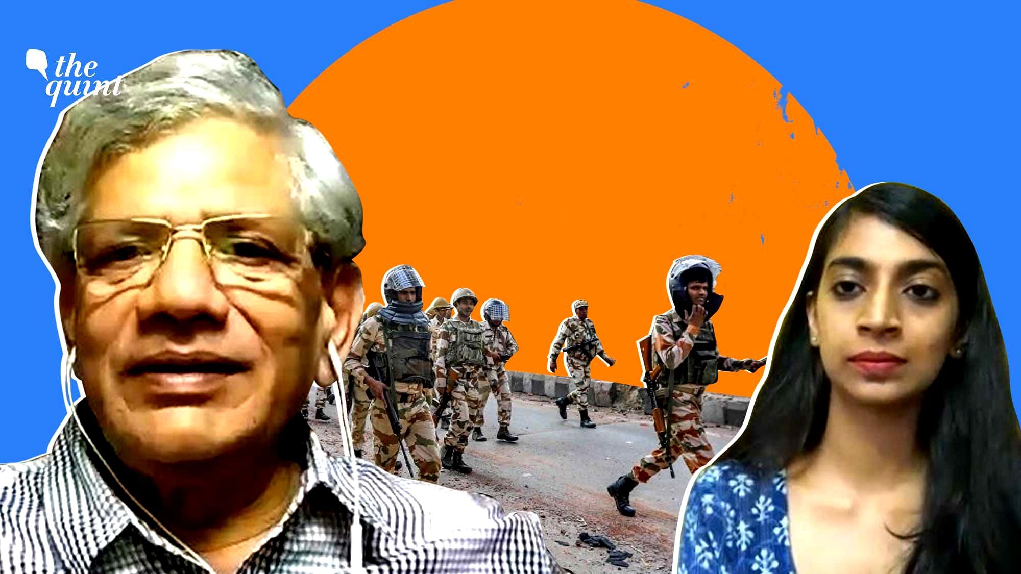“During emergency fought and restored democracy. Now, we will fight this and defend our Constitution,” Sitaram Yechury said&nbsp;