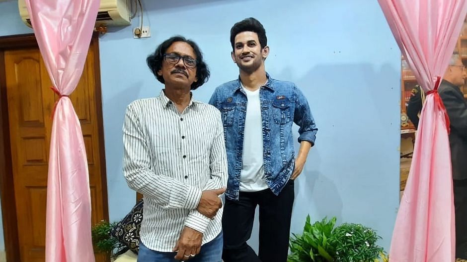 An artist from West Bengal, Sukanto Roy, has carved a wax statue of Sushant Singh Rajput