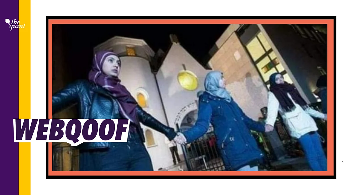 Social media users have shared a screenshot of one Abdul Hameed stating, that Muslims were seen protecting churches and synagogues in Sweden.