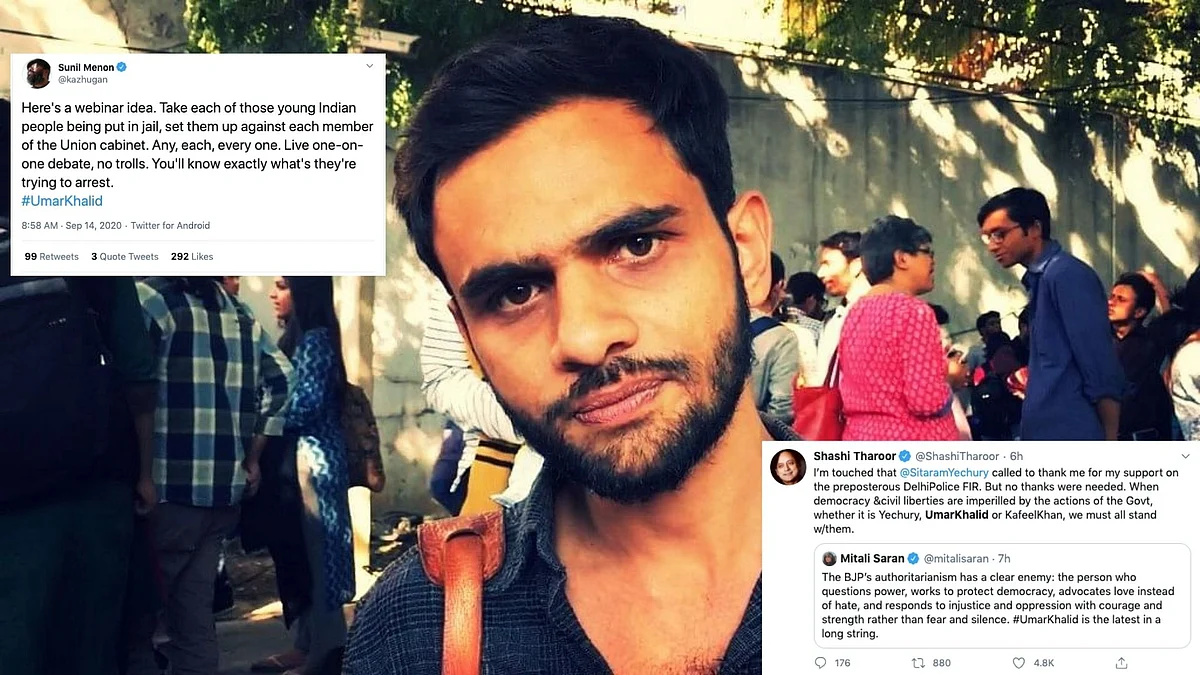 People took to Twitter to express their unhappiness over Khalid’s arrest, and to express solidarity with him.