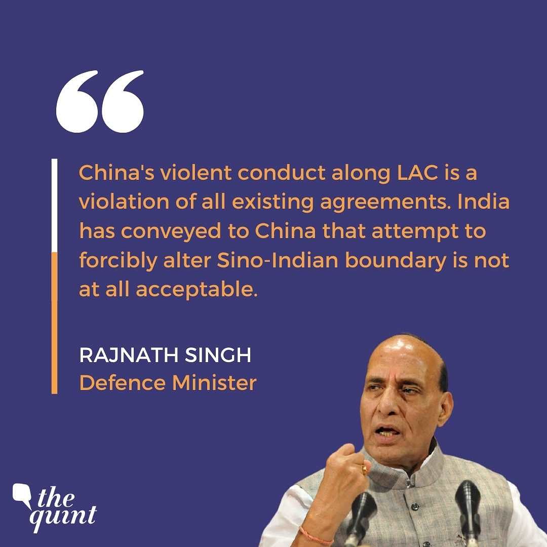 ‘China Doesn’t Recognise Boundary Alignment’: Rajnath in Lok Sabha
