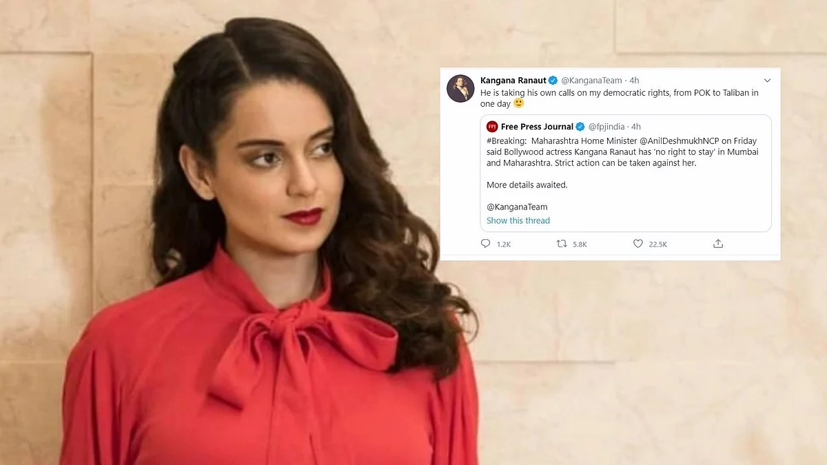 The Maharashtra government and Kangana Ranaut engaged in a war of words over latter’s ‘Mumbai PoK’ jibe.