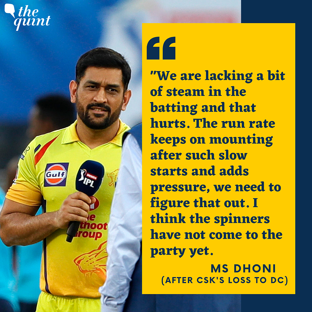 MS Dhoni Bats at Number 6 But CSK Slump to Yet Another Tame Defeat