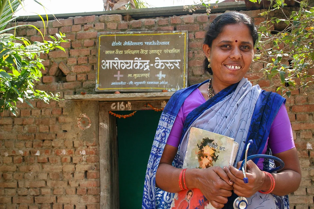 <i>ASHAs </i><i>Tanuja Waghole </i><i>are the ‘first repsonders’ in a heath crisis in rural areas.</i>
