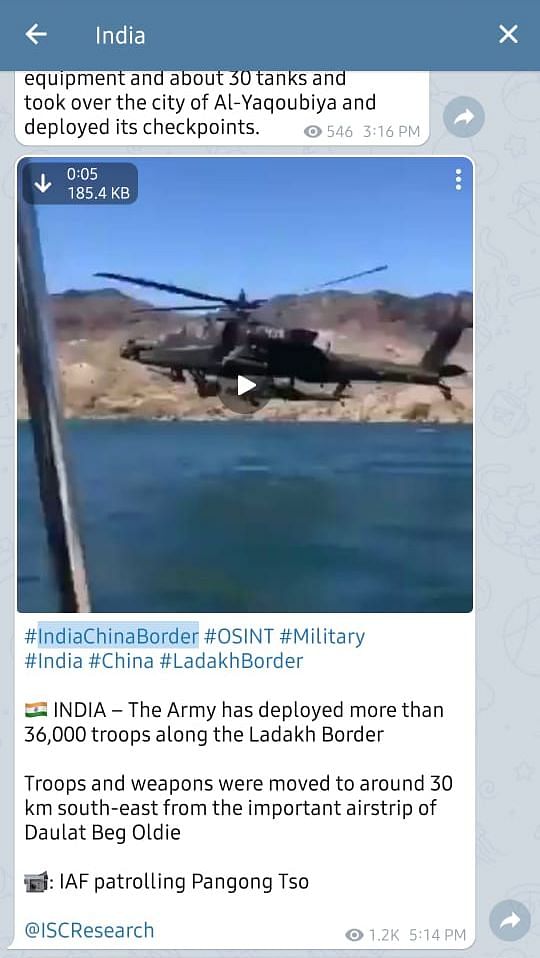 You can read our fact-check <a href="https://www.thequint.com/news/webqoof/apache-choppers-over-pangong-tso-video-is-from-arizona-usa-fact-check">here</a>.