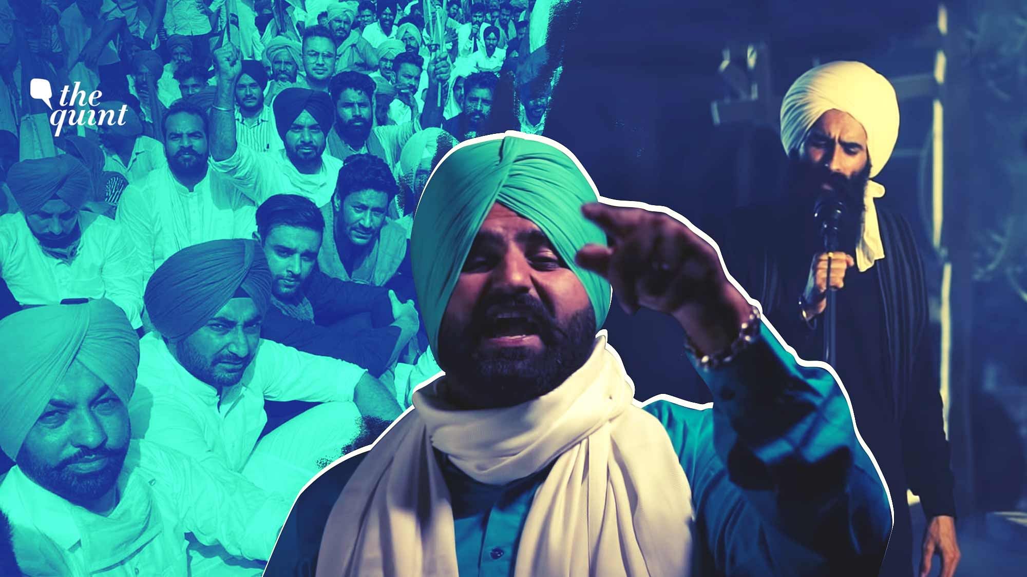Punjabi singers have joined the farmers’ protest against the Narendra Modi government’s new farm laws.