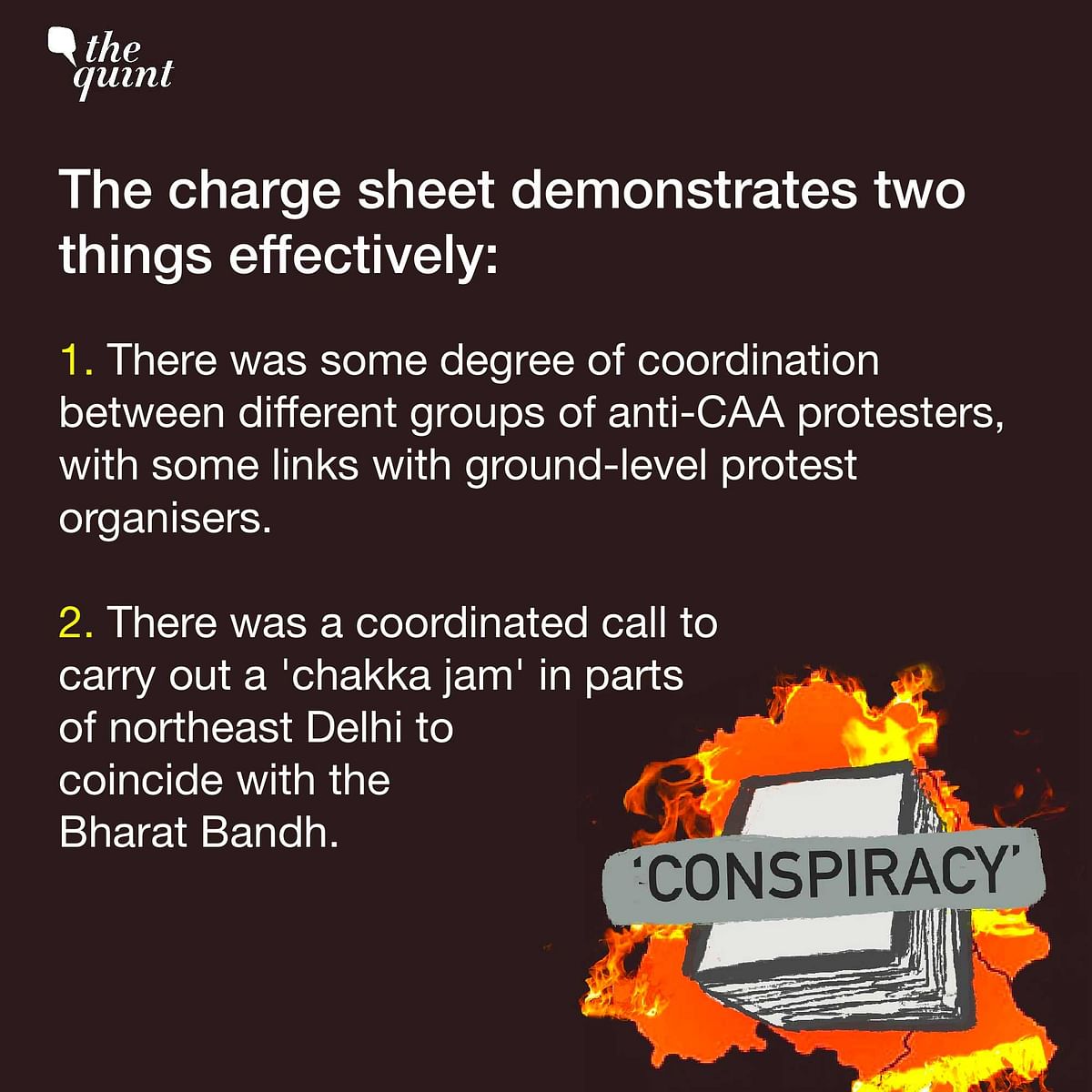 The 8 January meeting has mysteriously vanished and the link between Chakka Jam and communal violence isn’t clear.