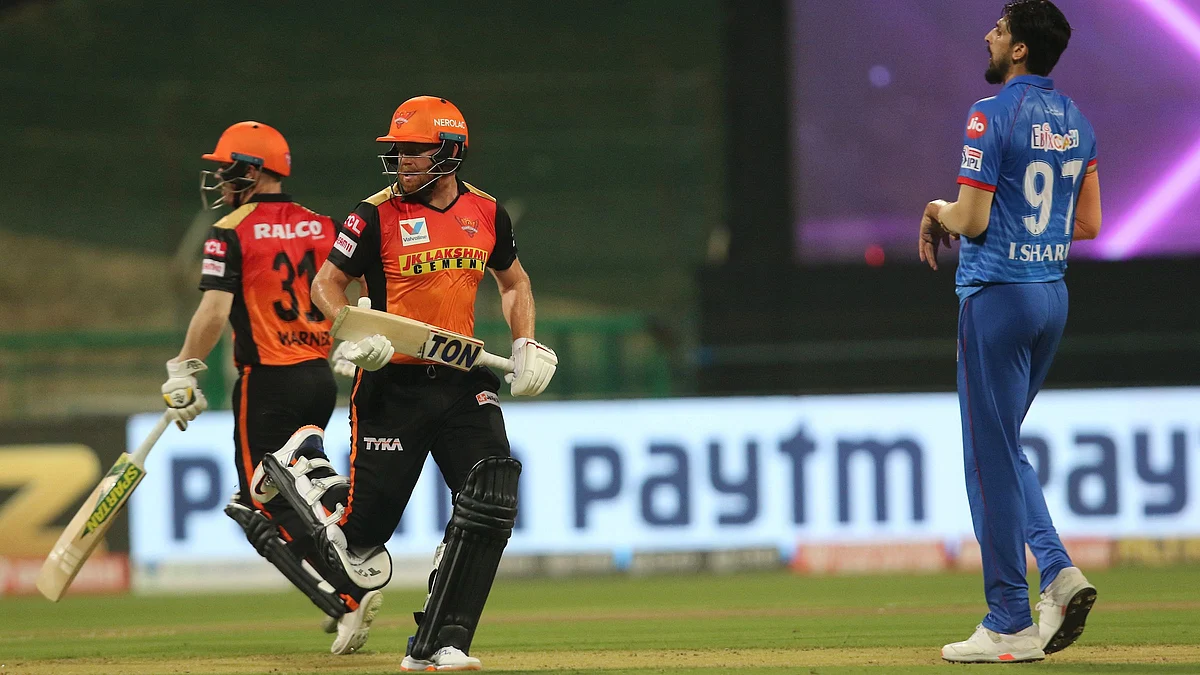 Warner, Bairstow, Williamson Help SRH Set Delhi a Target of 163