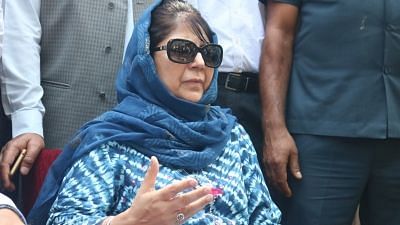 Former Jammu and Kashmir (J&amp;K) Chief Minister and Peoples Democratic Party (PDP) leader Mehbooba Mufti.&nbsp;