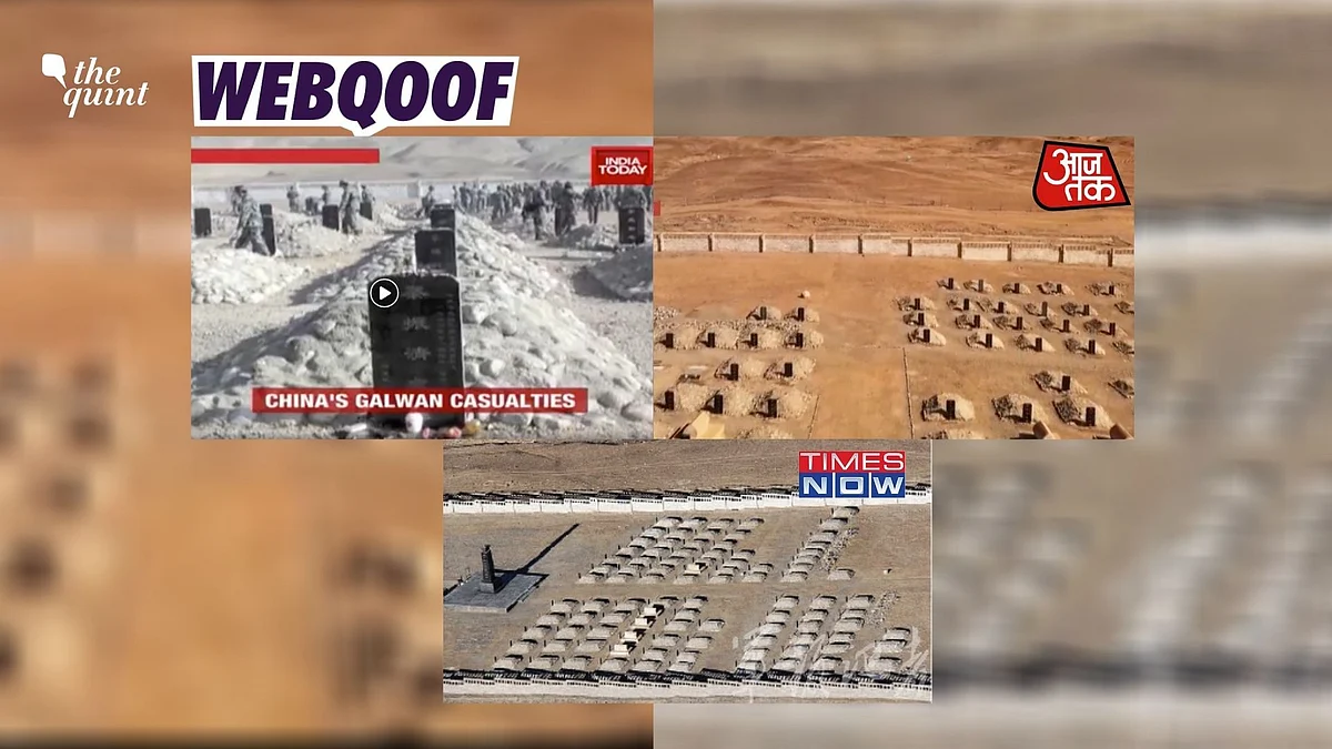 Several news channels shared old visuals to make claims around the number of Chinese PLA soldiers killed in the Galwan valley clash that took place on 15 June.
