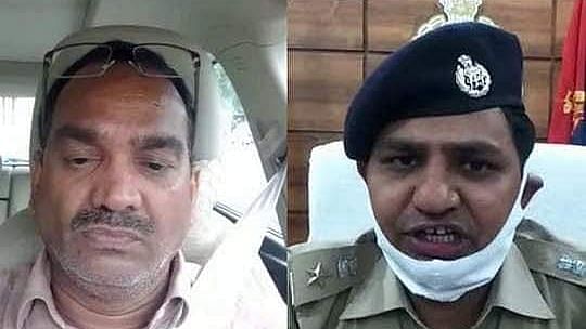 Indra Kant Tripathi and suspended SP Mani Lal Patidar