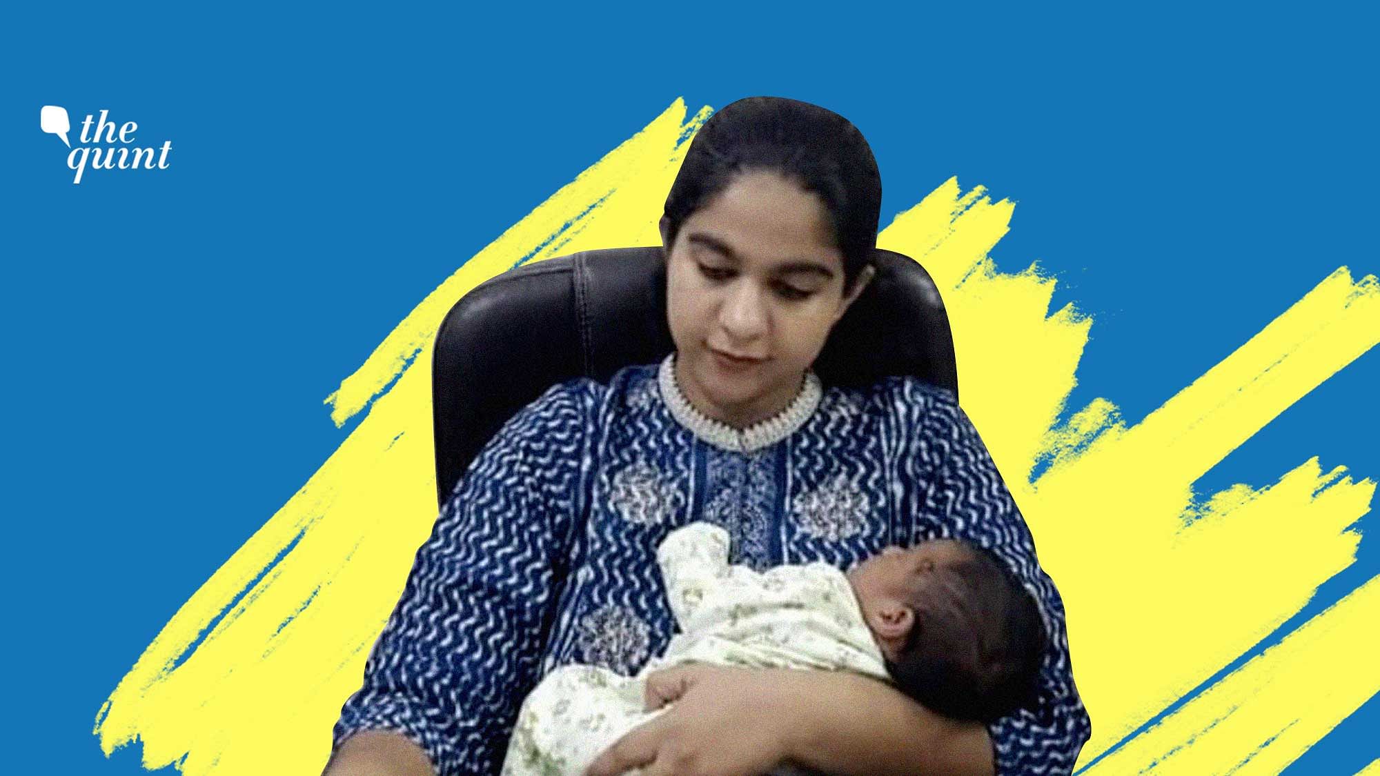 A video of IAS Officer Saumya Pandey, working with her baby girl in tow, has gone viral on social media.