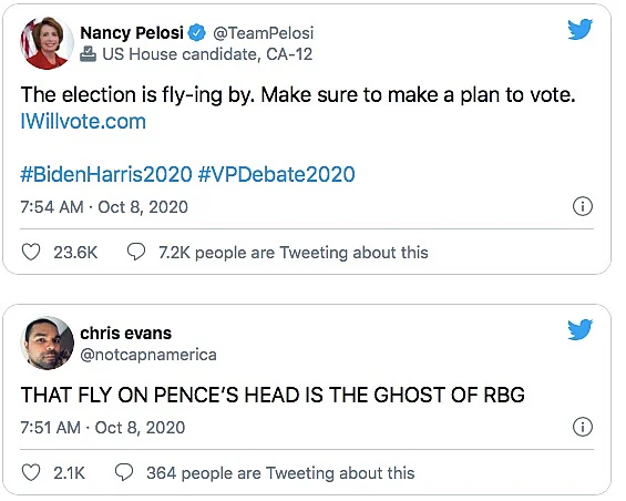 Kamala Harris, Mike Pence & The Fly That Stole The Show