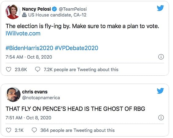 Kamala Harris, Mike Pence & The Fly That Stole The Show