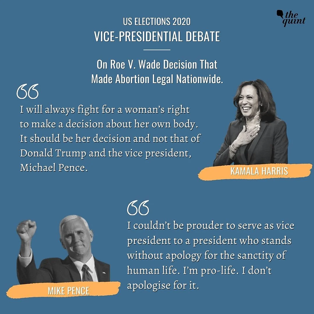 Kamala Harris, Mike Pence Clash Over COVID, Economy at VP Debate