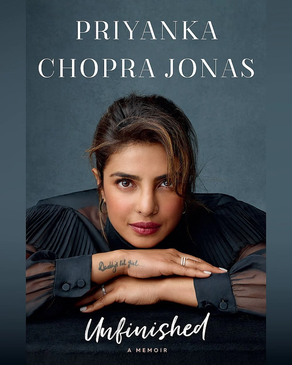Priyanka Chopra Unveils First Look of Memoir 'Unfinished'