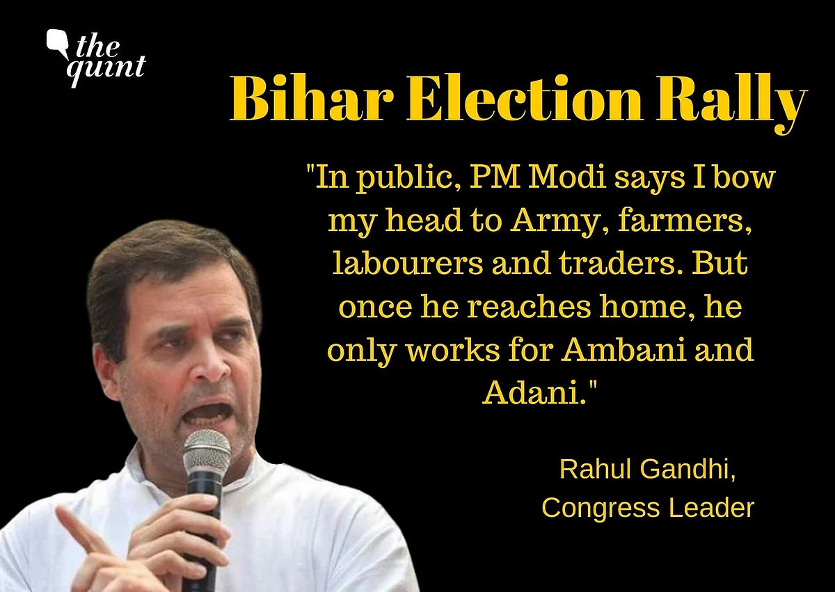 Bihar Poll Rally: Rahul-Tejashwi Slam Modi-Nitish Over Jobs, China