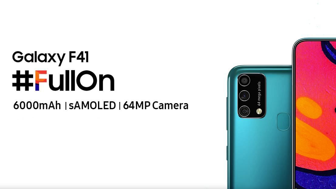 The Galaxy M41 will come with a 6,000mAh battery.&nbsp;