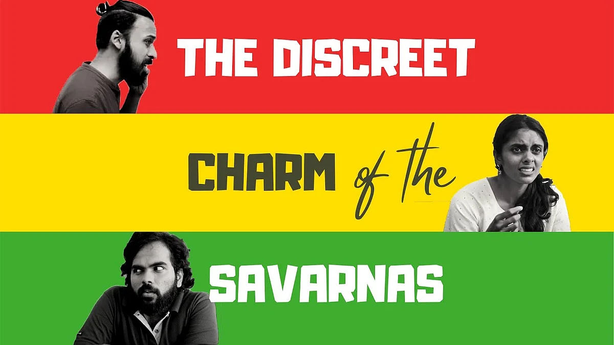 A poster of <i>The Discreet Charm of the Savarnas.</i>