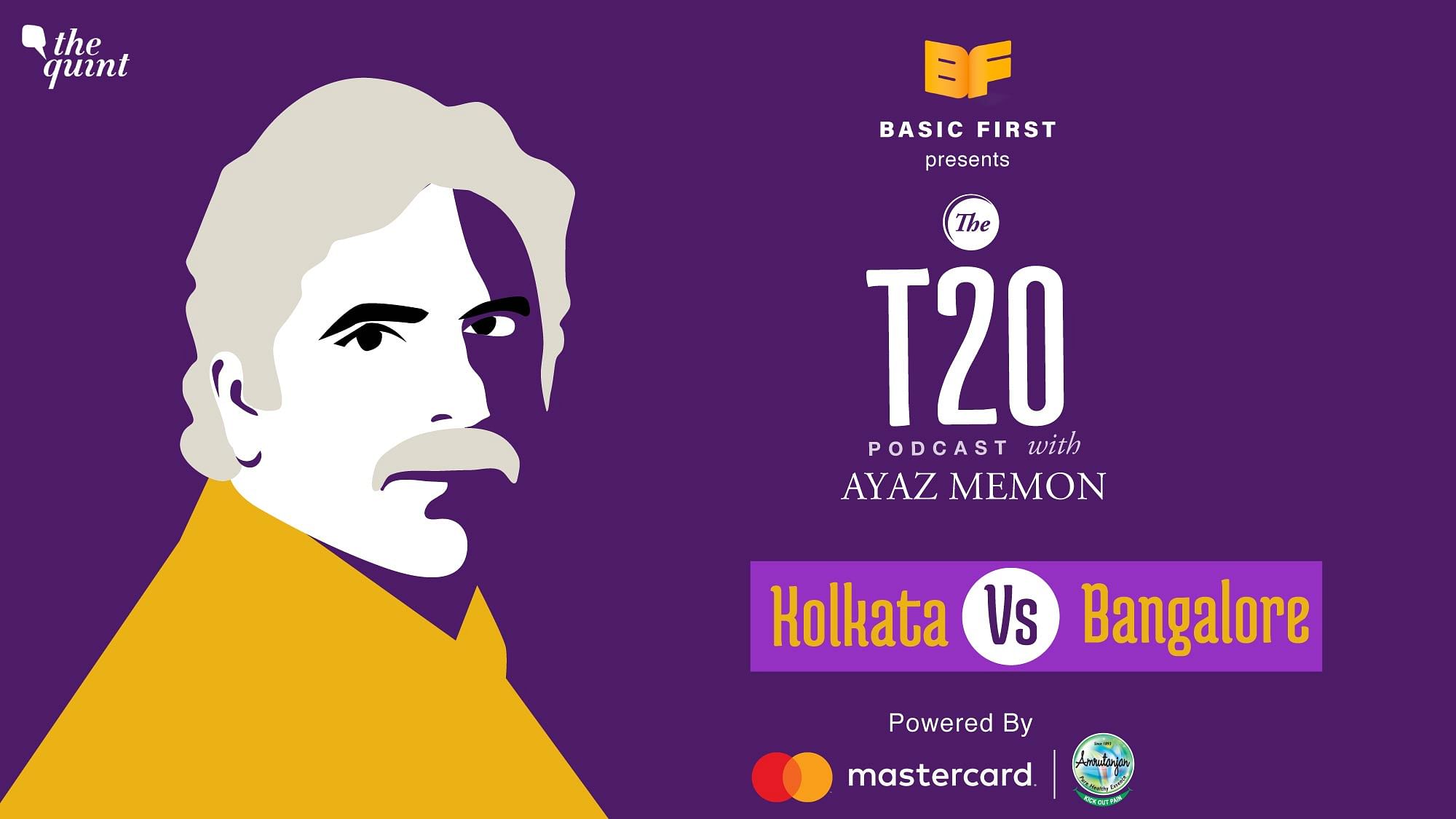 On Episode 28 of The T20 Podcast, Ayaz Memon and Mendra Dorjey talk about Bangalore’s 82-run victory over Kolkata in Sharjah on Monday night.