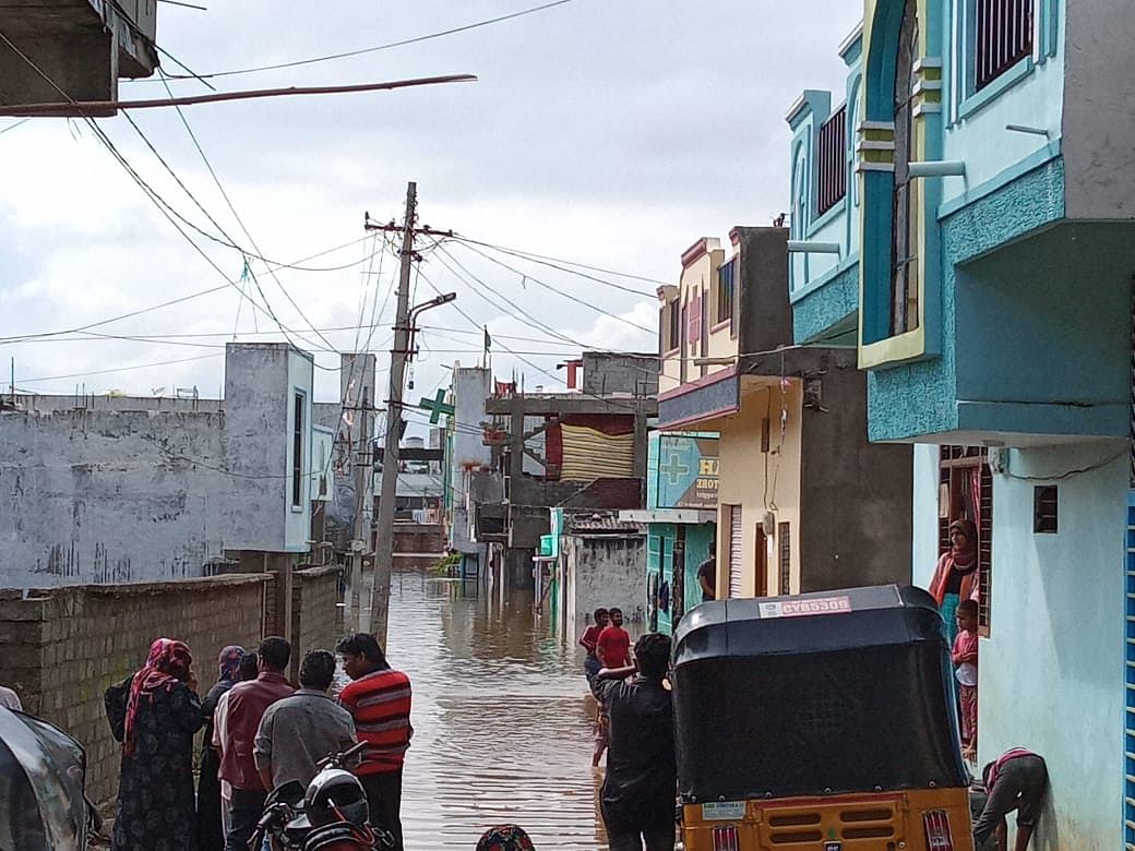 ‘Homes Flooded, Hyderabad Residents Had to Take Refuge on Terrace’