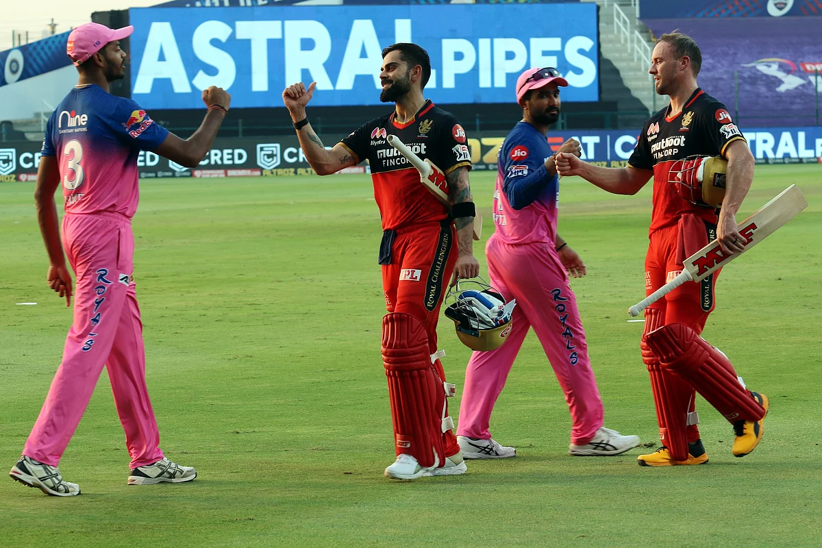 RCB won their previous encounter against RR by 8 wickets at Sheikh Zayed Stadium in Abu Dhabi.