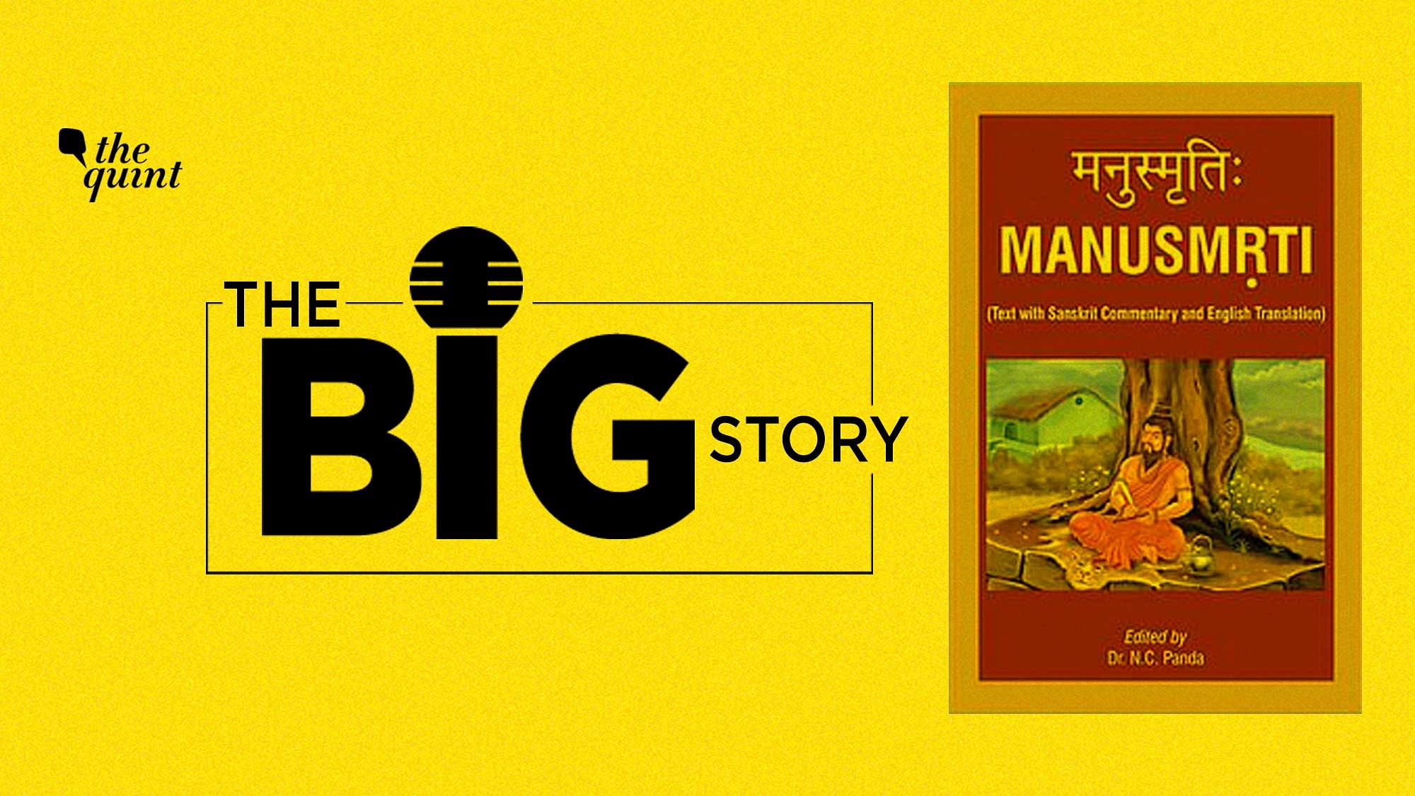 Manusmriti, a Sanskrit text dating back to 200 CE, and deemed by feminist and anti-caste crusaders to be a regressive piece of writing, is back in a political row.