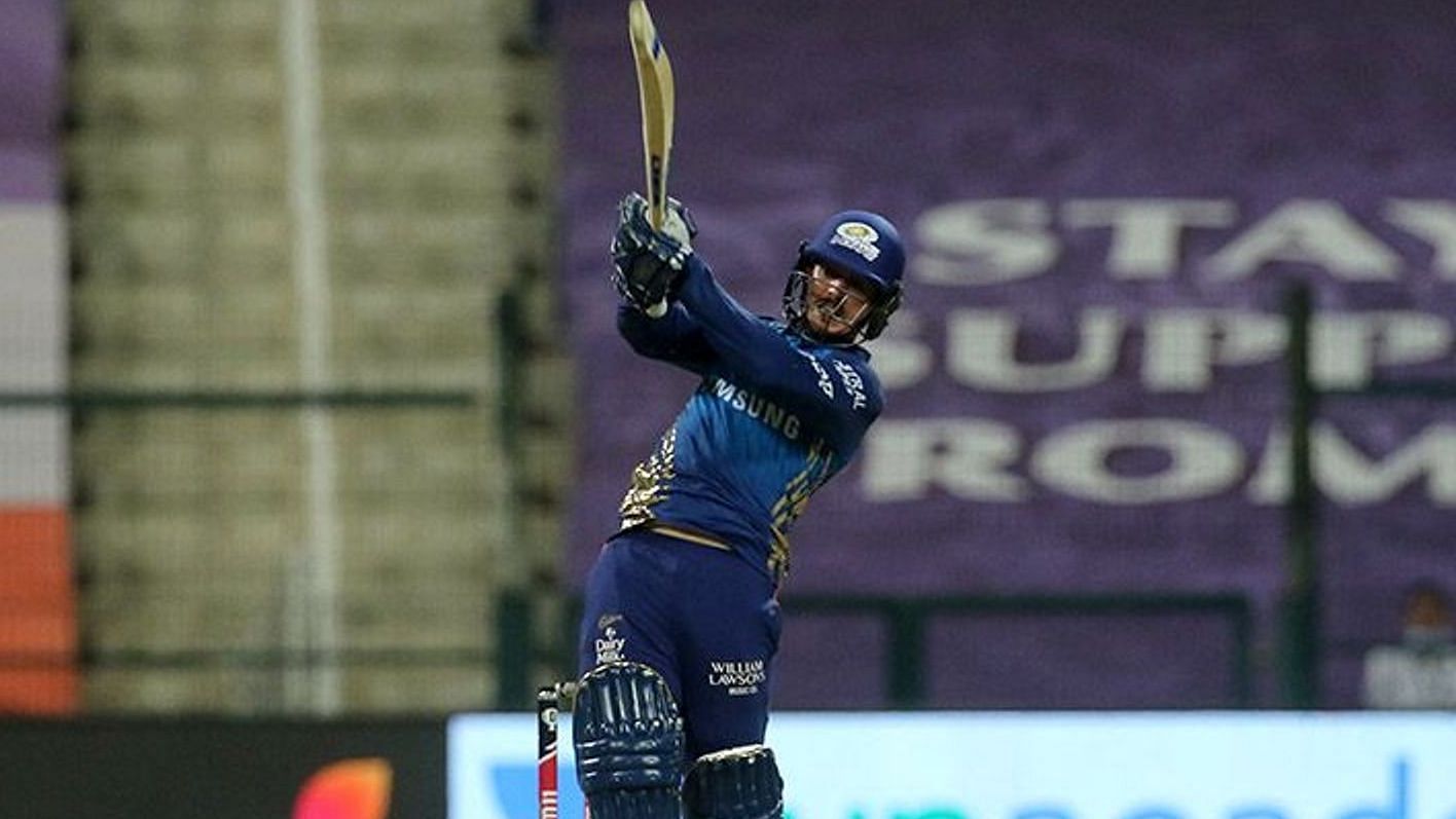 After not being able get big scores in first few matches, Quinton de Kock has made three 50+ scores in last 4 matches