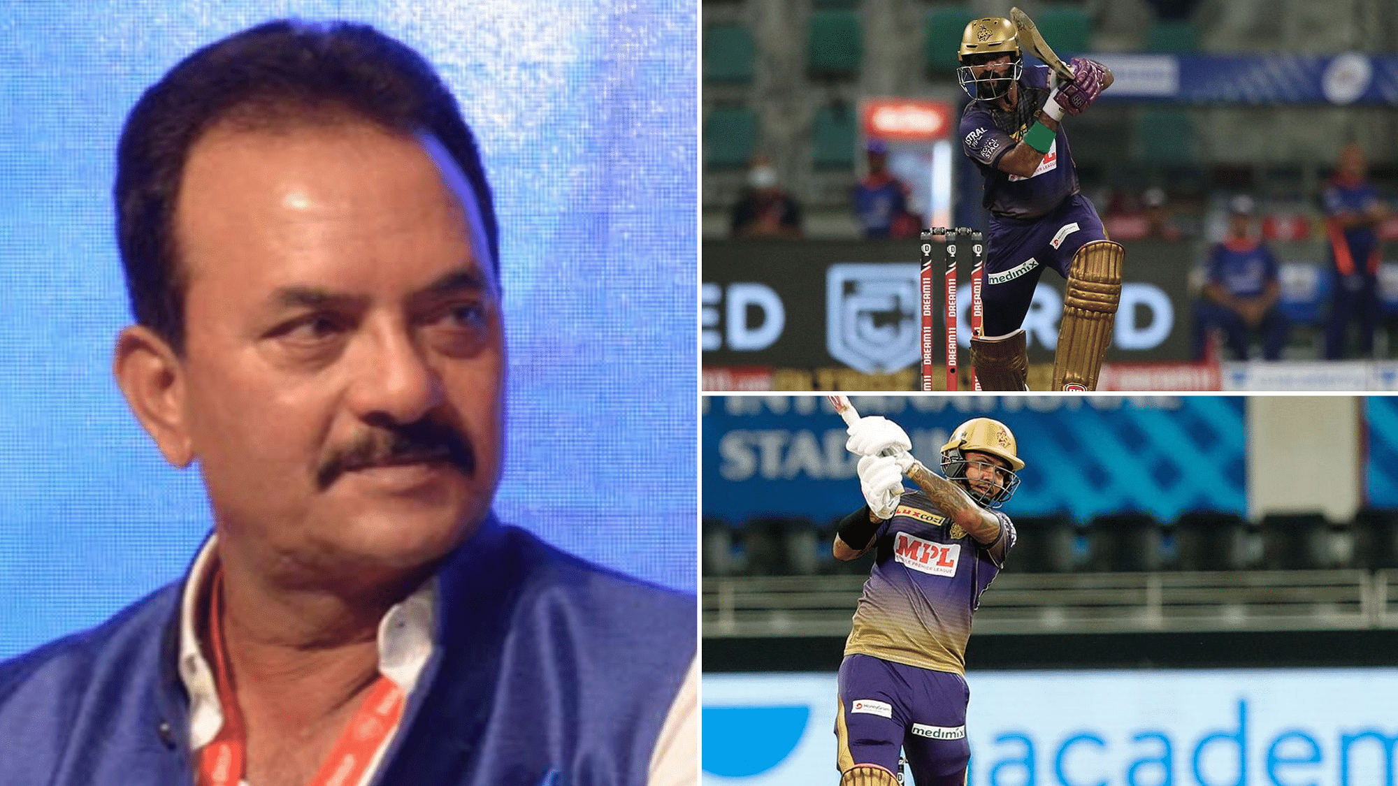 Madan Lal, on a TV programme said that a genuine batsman can give better starts to the KKR innings